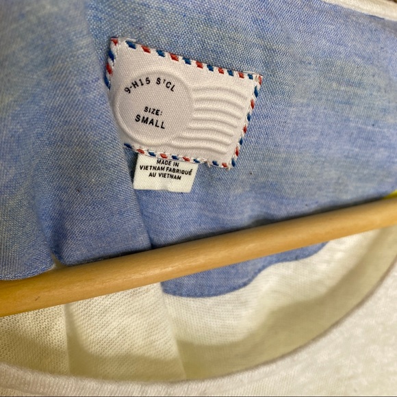 Anthropologie Postmark 9-H15 Hitch Tee Stripe - Picture 9 of 11